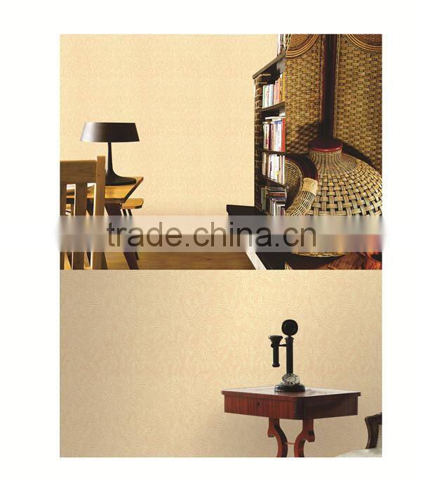 2015 New design vinyl wall covering /wall paper for project