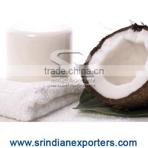 Fresh Indian Coconuts in Semi Husked Condition
