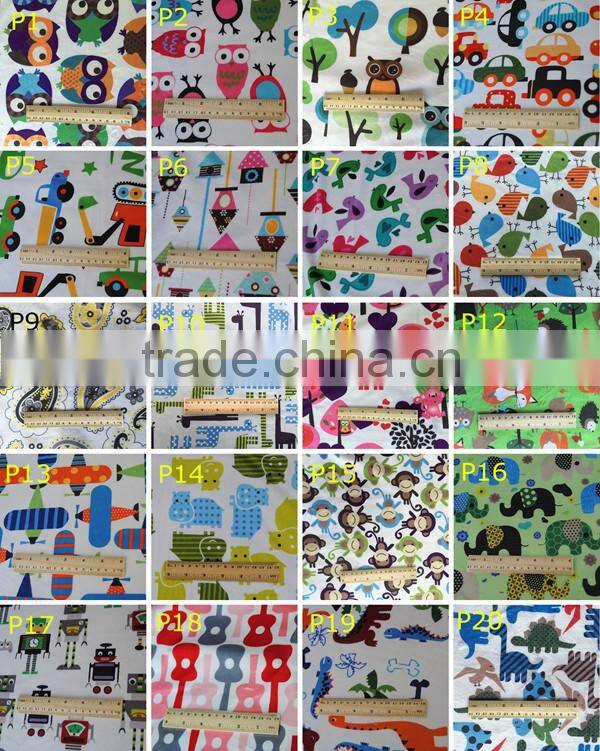 2016 New Coming High Quality Cartoon Pattern Personalized Minky Baby Burp Cloth