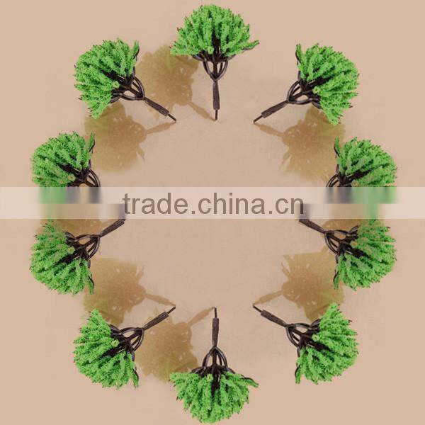 Decorative plastic tree, scale model trees, architectural model tree , train layout model,miniature scale trees, MT-19