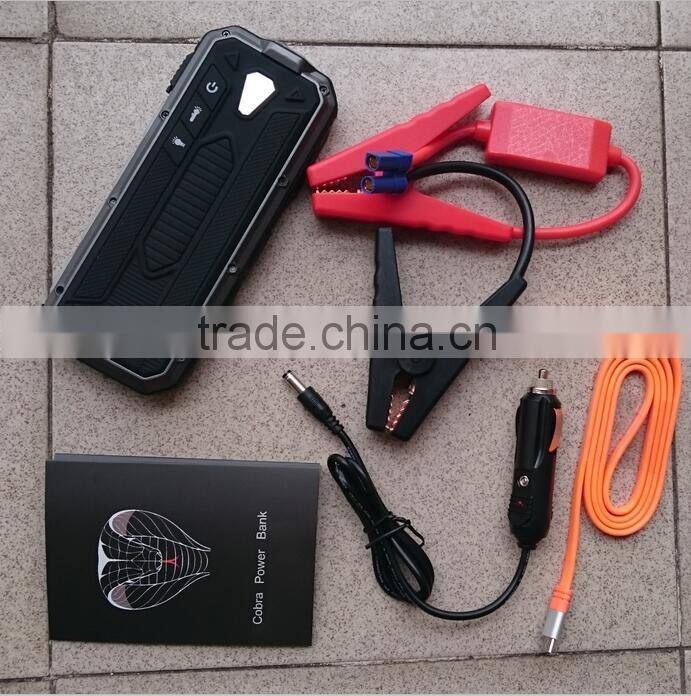 Car Emergency Jump Starter power bank for camping for phones and portable devices