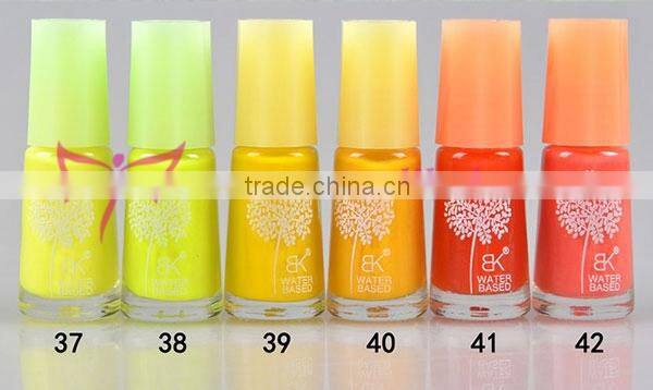 Hot wholesale water based nail polish for peel off nail polish