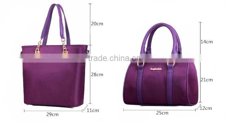 2015 New Style 6pcs Tote Womens Handbag Leather Bag