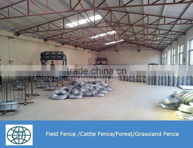Hot dipped galvanized ring buckle grassland fence for cattle,sheep,deer
