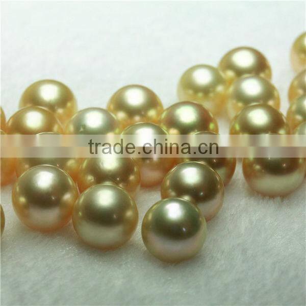 Loose golden south sea pearl price wholesale