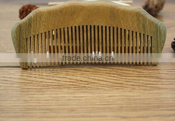 Hot sales luxury Promotional wooden hair comb