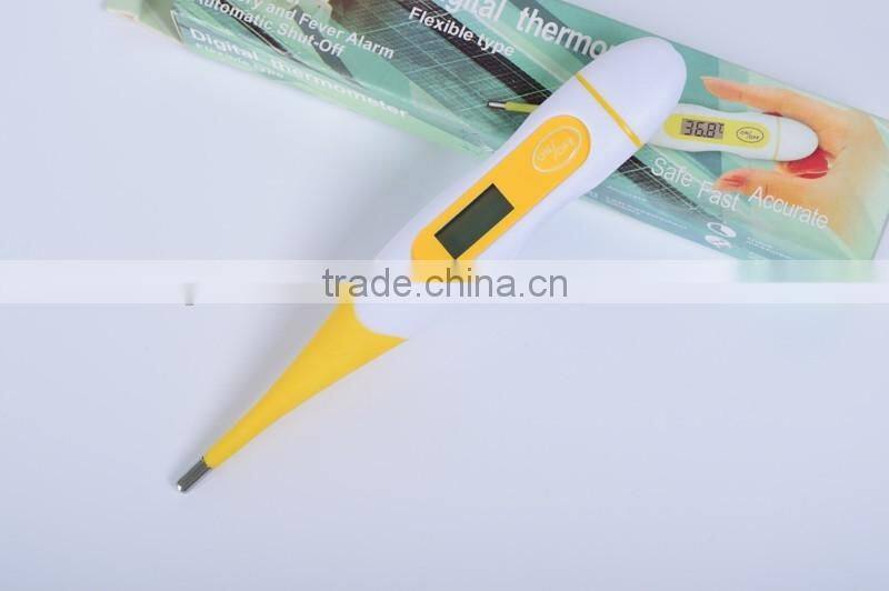 Flexible digital thermometer / medical thermometer for baby