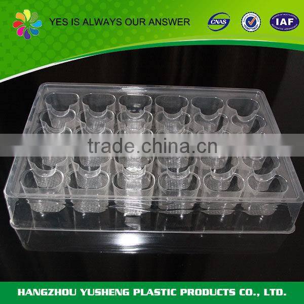 Disposable packaging,clear plastic trays,cheap plastic box