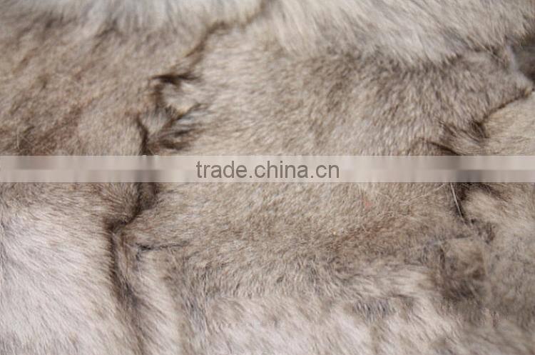 Classic Style Stylish Soft Animal Fur Sofa Carpet Fox Fur Blanket Floor Cover