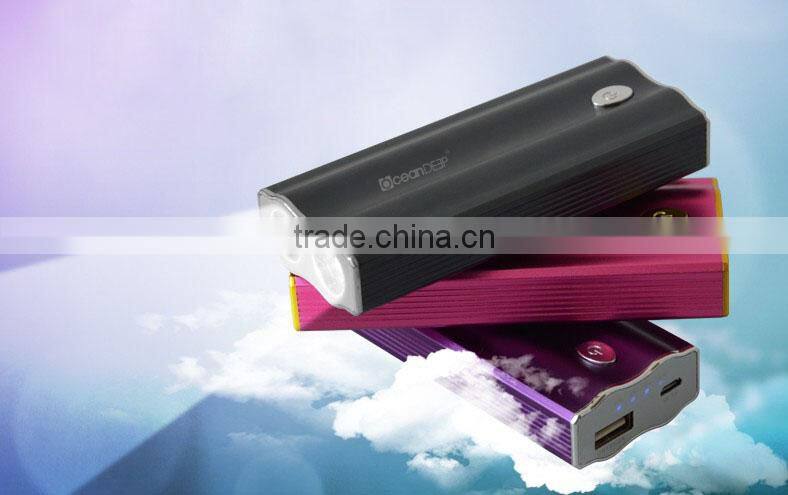 Purple oem color xiaomi power bank with high capacity power bank 50000mah