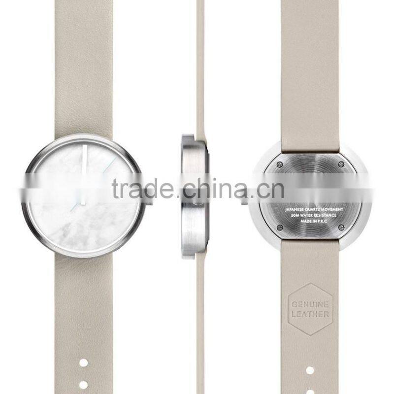 Hot Selling Skagen Marble Face Lady Watch New Design Fashion Watch Brand
