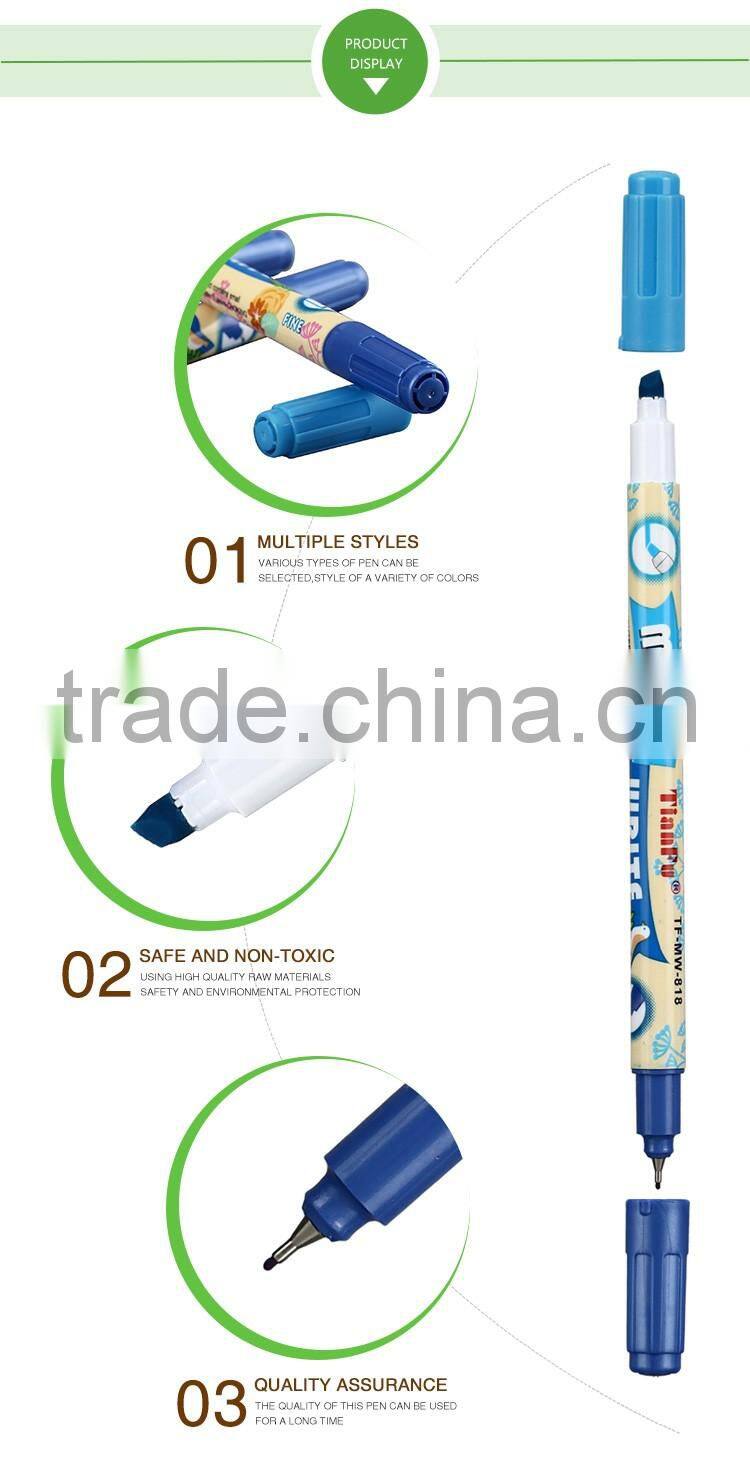 Water erase 6 color painting non-toxic window marker