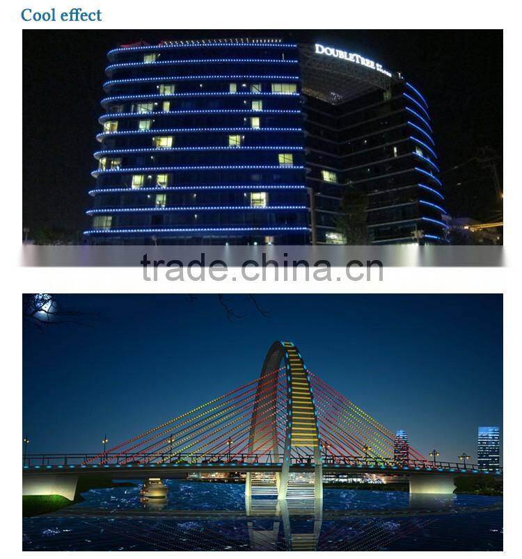 waterproof 6pcs/pixel SMD5050 lamps led dot matrix light for the building facade lighting