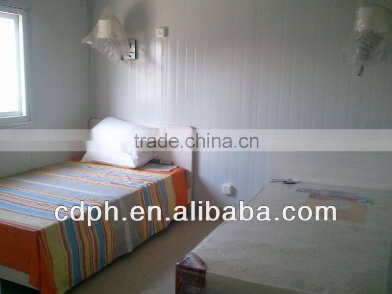 Prefabricated construction building with light steel structure from China supplier