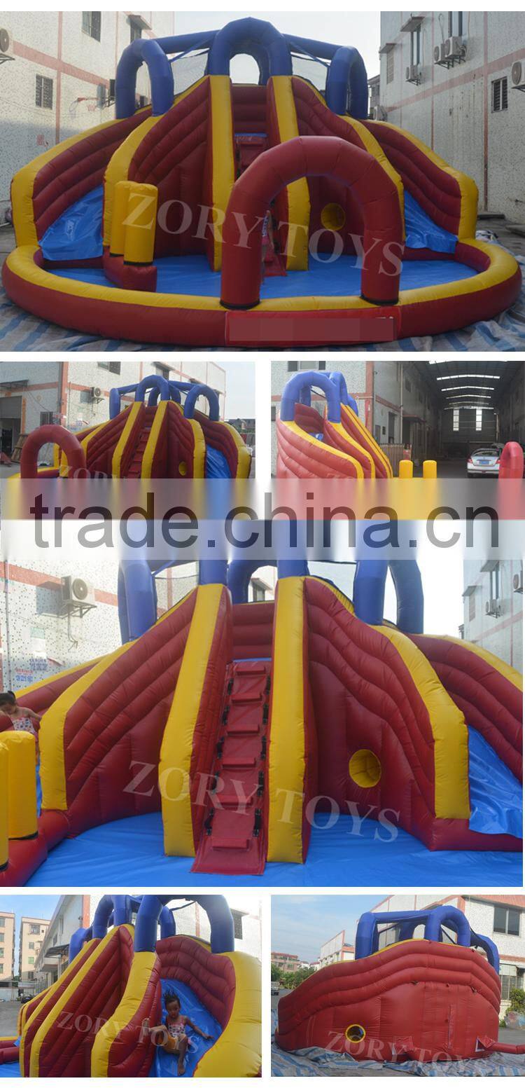 inflatable pool water park for kids and adults