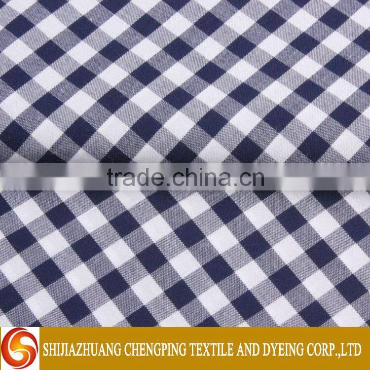 textile organic cotton Yarn Dyed Fabric For clothing from china