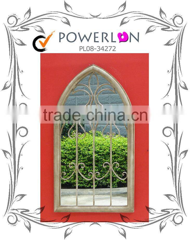 Cheap New Antique Handmade Metal Frame Wall Mounted Infinity Mirror For Home Backyard Patio J16M TS05 X11PL08-34270