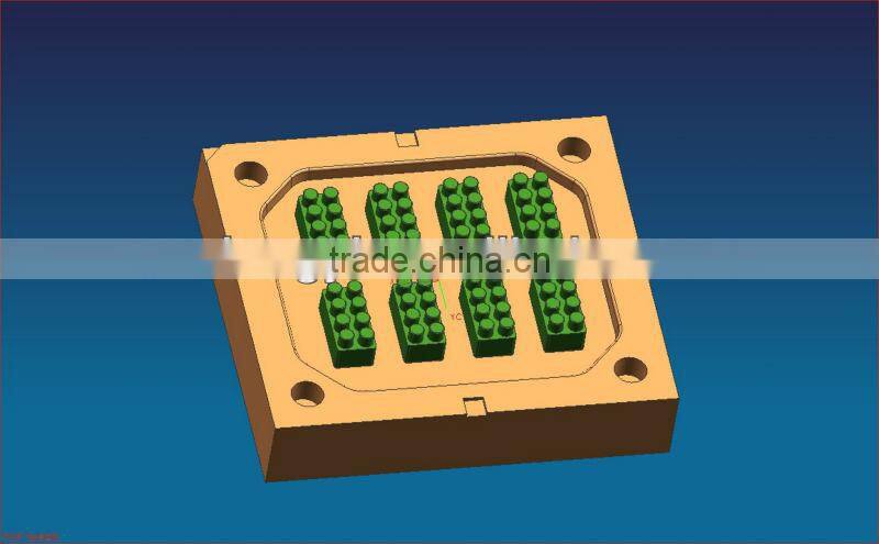 Children plastic brick mould