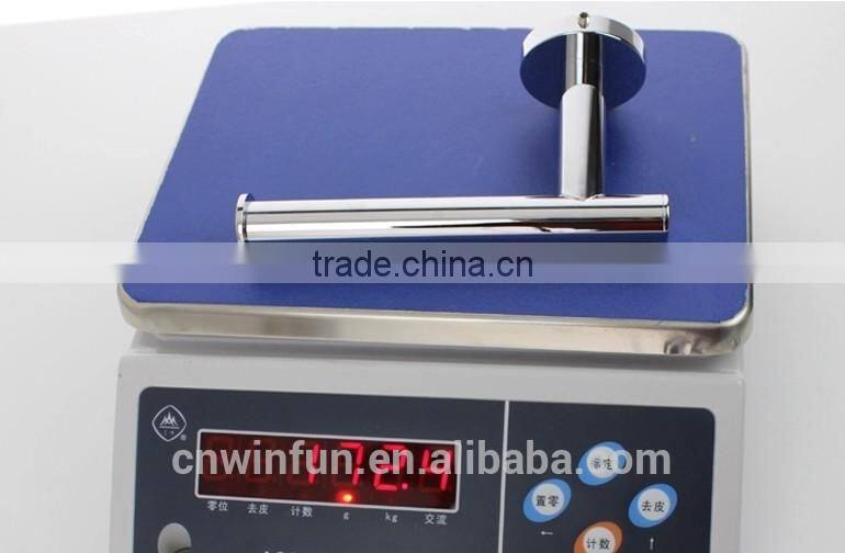 Solid Brass Chrome Finish paper holder ,Bathroom Hardware Product,Bathroom Accessories FM-1286W