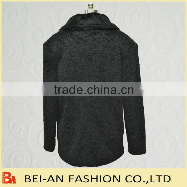 ladies jacket in fake fur