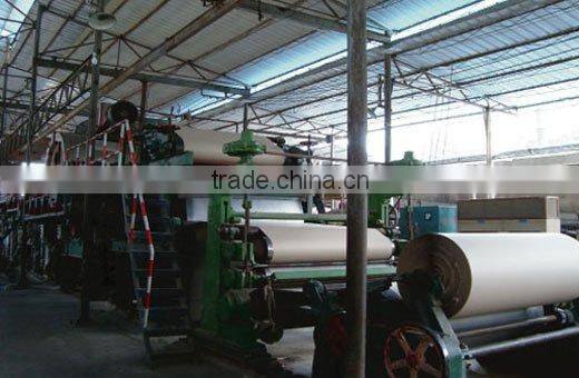high quality low investment high output 2400 model three-wire multi-cylinder paper making machinery