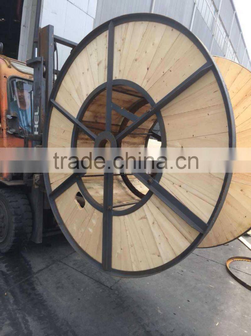 steel wooden cable drum cable winding drum for Indonesia market