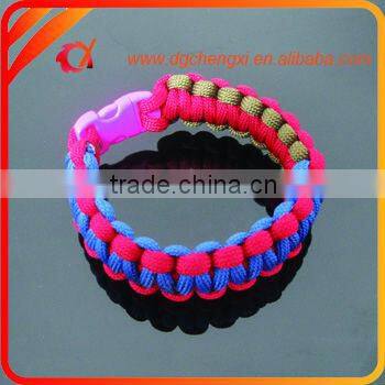 High Quality Bright Colors Survival Bracelets