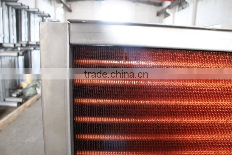 Industrial fin type condenser for refrigerator