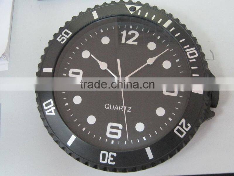 hot selling decorative watch shaped wall clock 2015