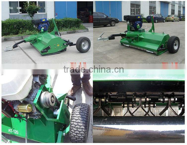 New self propelled honda engine atv finishing mower for tractors AT120