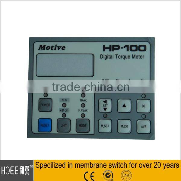 New!Custom Screen printing PC/PET/PVC label