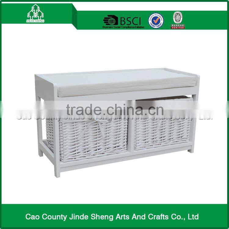 China Factory wholesale Shoe wooden bench / Shoe changing bench