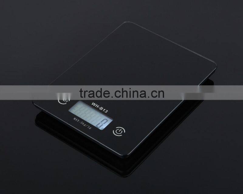 High quality high precision portable digital kitchen weighing scale 5kg
