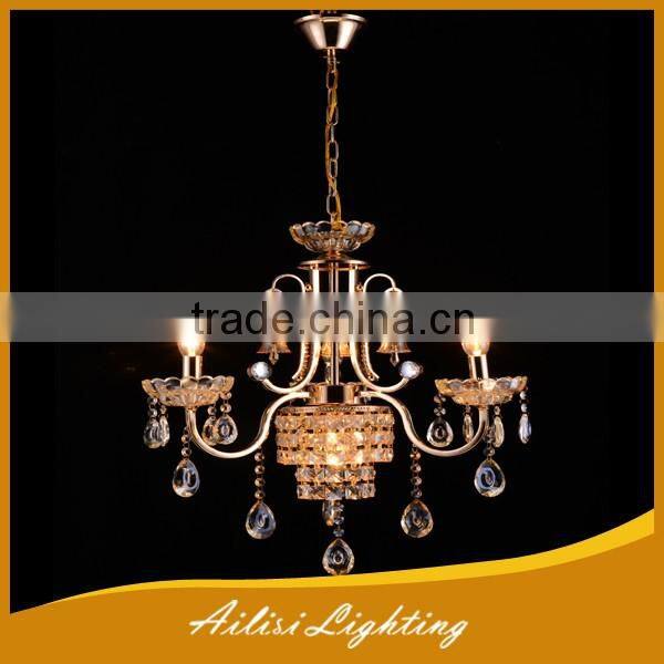 Contemporary Best Selling Super Large 9 Lights Crystal Chandelier Light for Lobby