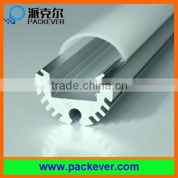 Round aluminium extrusion profile 20*20mm for flexible LED strips