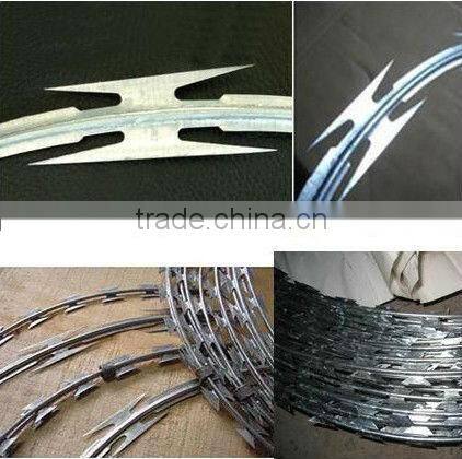 Professional Razor Blade Barbed Wire Factory hot sale