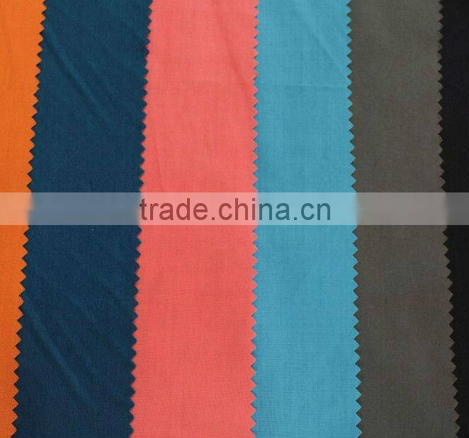 100% cotton stretch poplin for clothing