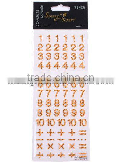 Smart and Kraft Diamante Figure Sticker