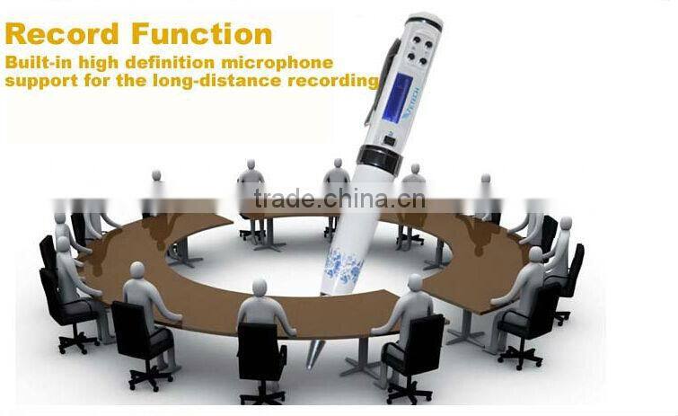 New 8GB Rechargeable Digital Voice Recorder Dictaphone with MP3 Player FM Radio