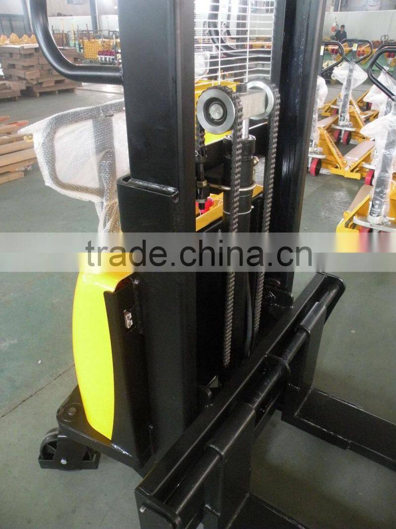 Factory direct sale semi electric stacker made in China