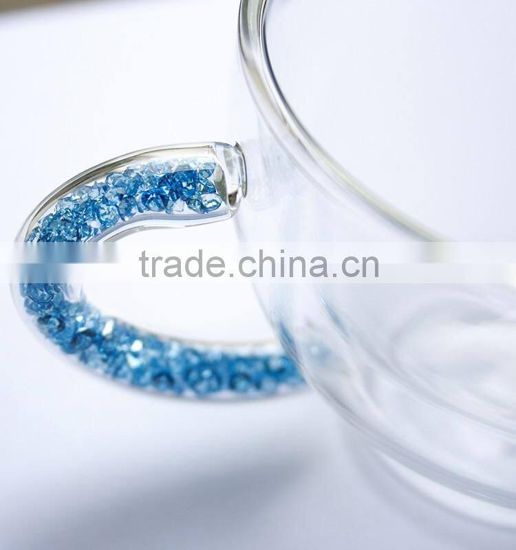 Multi-function cheap clear tea and coffee cup