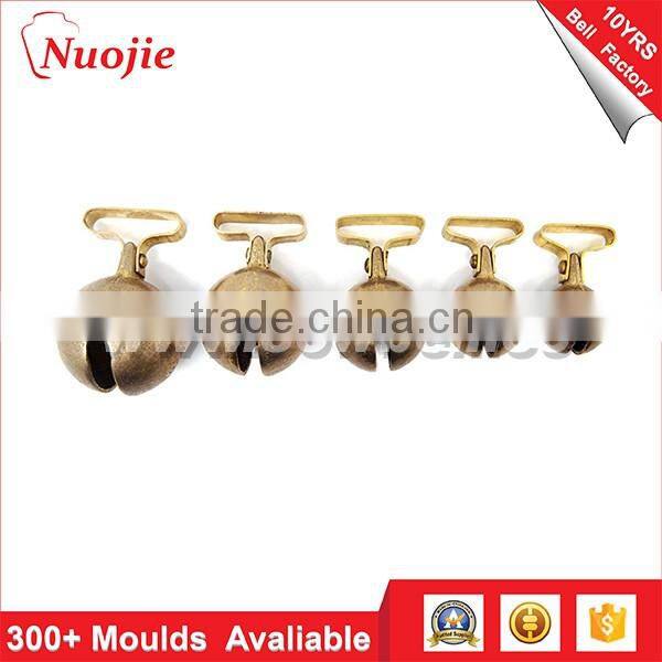 Wholesale 2.6" plated or painted color cow bell with cow print for cow and sheep