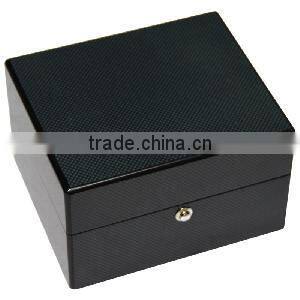 2015 hot sale custom printed PVC window watch box, gift box for watch