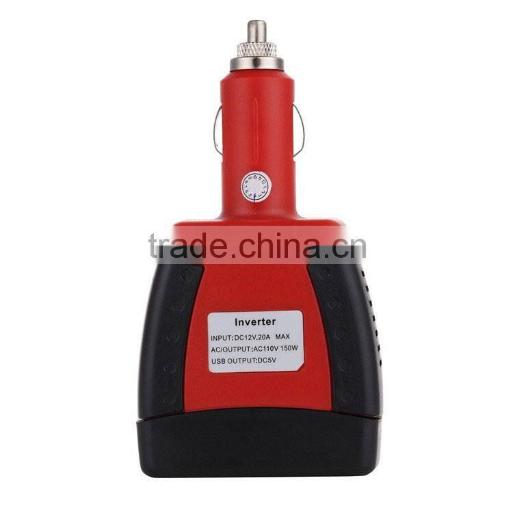 Hot 150W 220V Power Inverter New cigarette lighter Power Supply AC Car Power Inverter Adapter with USB Charger Port