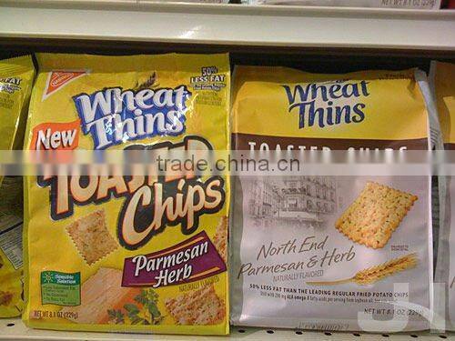 China OPP/VMPET/CPP Food Packaging Film For Snack Packing