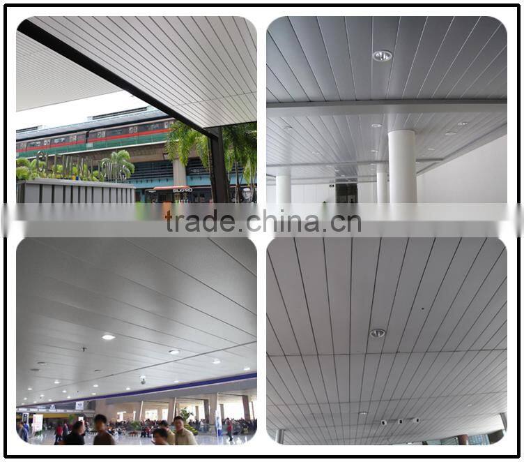 Building materials aluminum strip ceiling designs