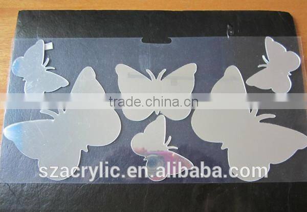 magnetic glass mirror sticker