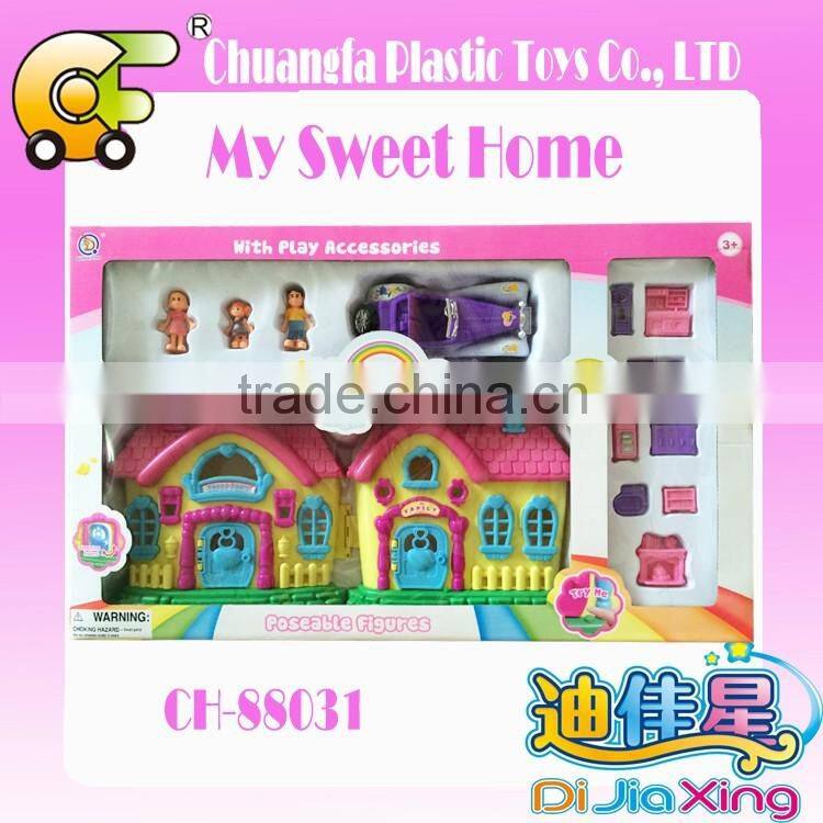 Diy toy house Villa House Toys Doll House Toys Villa