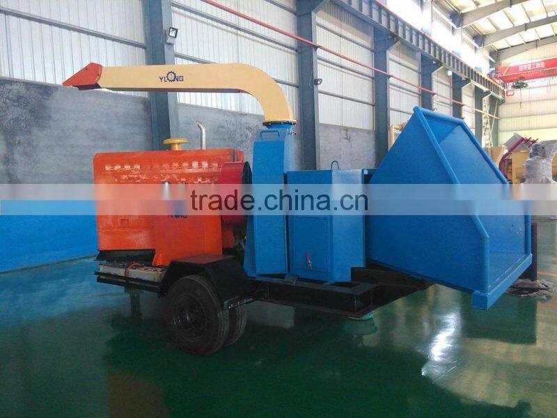 diesel wood chipper shredder