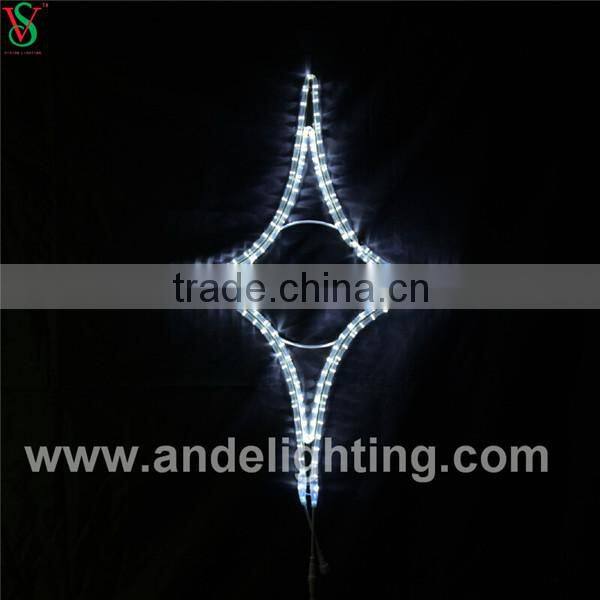 2016 new Christmas ornaments, outdoor christmas star motif lights